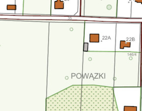 Działka na sprzedaż, Warszawski Zachodni (pow.) Leszno (gm.) Powązki, 140 000 zł, 900 m2, 0077