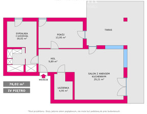 Mieszkanie na sprzedaż, Ruda Śląska Maków, 1 100 000 zł, 76,02 m2, 33274/3685/OMS