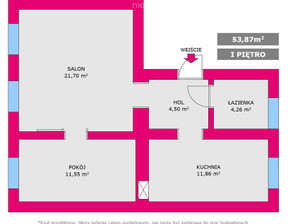 Mieszkanie na sprzedaż, Będziński Czeladź 21 Listopada, 235 000 zł, 53,87 m2, 33390/3685/OMS