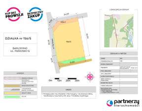 Budowlany na sprzedaż, Wejherowski Luzino Barłomino Parkowa, 190 000 zł, 1264 m2, PAN931483