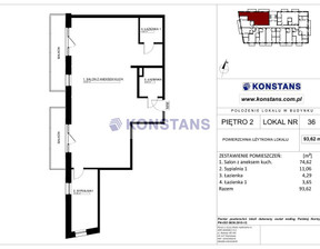 Mieszkanie na sprzedaż, Miński Mińsk Mazowiecki Gliniak Stankowizna, 795 770 zł, 93,62 m2, 33490/270/OMS