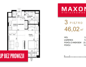 Mieszkanie na sprzedaż, Lublin ul. Wieniawska, 685 698 zł, 46,02 m2, 60249/MS/MAX