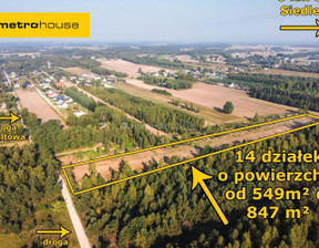 Działka na sprzedaż, Siedlecki Skórzec Teodorów, 82 350 zł, 549 m2, FYHO531