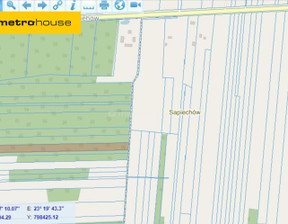 Działka na sprzedaż, Bialski Sosnówka Sapiehów, 120 000 zł, 42 000 m2, GABI135