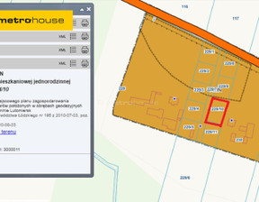 Działka na sprzedaż, Pabianicki Lutomiersk Prusinowice, 119 800 zł, 1198 m2, PATO300