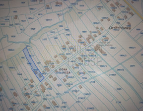 Działka na sprzedaż, Brzozowski Jasienica Rosielna Orzechówka, 70 000 zł, 1824 m2, 421802