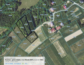 Działka na sprzedaż, Brzozowski Nozdrzec Wesoła, 39 900 zł, 1457 m2, NKM-GS-189