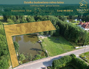 Działka na sprzedaż, Tarnowski Tarnów Jodłówka-Wałki, 99 000 zł, 5900 m2, 78