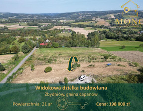 Budowlany na sprzedaż, Bocheński Łapanów Zbydniów, 198 000 zł, 2073 m2, 102