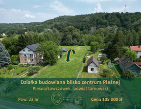 Budowlany na sprzedaż, Tarnowski (pow.) Pleśna (gm.) Pleśna, 105 000 zł, 2300 m2, 75