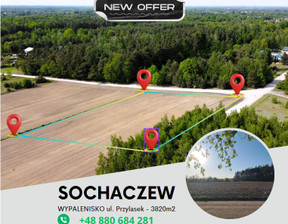 Działka na sprzedaż, Sochaczewski (Pow.) Sochaczew Przylasek, 460 000 zł, 3820 m2, 8