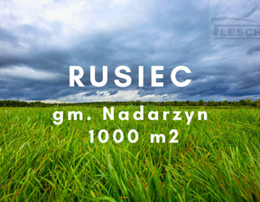 Działka na sprzedaż, Pruszkowski Nadarzyn Rusiec, 370 000 zł, 1000 m2, 1390/1807/OGS