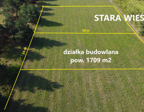 Działka na sprzedaż, Pruszkowski Nadarzyn Stara Wieś, 495 610 zł, 1709 m2, 2120/1807/OGS