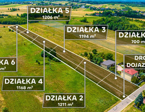Budowlany na sprzedaż, Będziński Mierzęcice, 199 000 zł, 1206 m2, ZG549249