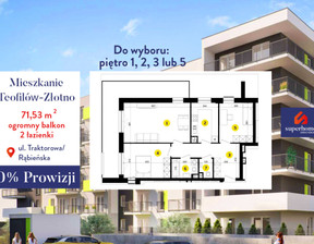 Mieszkanie na sprzedaż, Łódź Polesie Łubinowa, 683 111 zł, 71,53 m2, 20