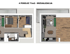 Mieszkanie na sprzedaż, Wrocław Krzyki Brochów, 775 000 zł, 71 m2, 2857