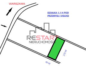 Działka na sprzedaż, Grodziski Żabia Wola Słubica A Graniczna, 2 199 000 zł, 11 000 m2, RES519323