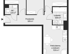 Mieszkanie na sprzedaż, Kraków Kraków-Nowa Huta Mistrzejowice Piasta Kołodzieja, 882 142 zł, 69,46 m2, DV314081