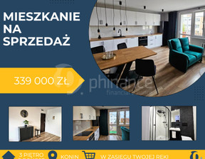 Mieszkanie na sprzedaż, Konin, 339 000 zł, 46,58 m2, 176383607