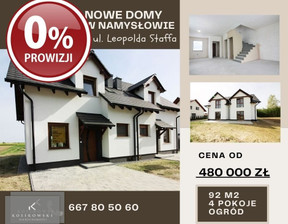 Dom na sprzedaż, Namysłowski Namysłów Leopolda Staffa, 480 000 zł, 92 m2, KOS-DS-4587