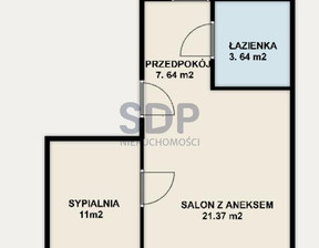 Mieszkanie na sprzedaż, Wrocław Psie Pole Zakrzów Zatorska, 709 000 zł, 54,53 m2, 32519