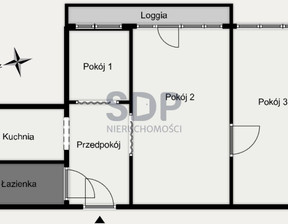 Mieszkanie na sprzedaż, Wrocław Krzyki Powstańców Śląskich Drukarska, 599 000 zł, 48,9 m2, 35600