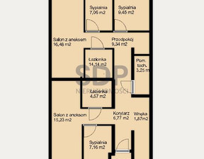 Mieszkanie na sprzedaż, Wrocław Krzyki Jagodno Buforowa, 1 036 728 zł, 89,76 m2, 33451