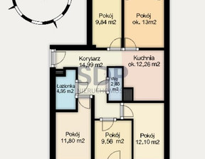 Mieszkanie na sprzedaż, Wrocław Krzyki Klecina Przyjaźni, 1 262 850 zł, 91,32 m2, 33781