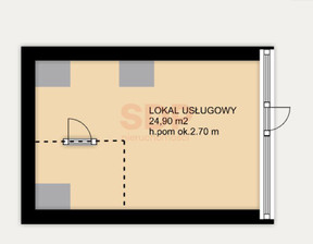 Lokal na sprzedaż, Wrocław Stare Miasto Księcia Witolda, 505 346 zł, 24,9 m2, 38365