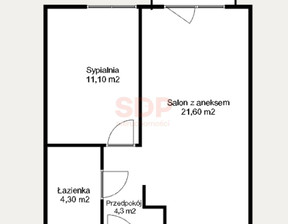 Mieszkanie na sprzedaż, Wrocław Krzyki Księże Małe Opolska, 535 936 zł, 41,3 m2, 36962