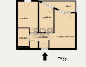 Mieszkanie na sprzedaż, Wrocław Krzyki Racławicka, 732 000 zł, 48,8 m2, 34811