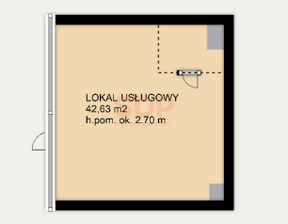 Lokal na sprzedaż, Wrocław Stare Miasto Księcia Witolda, 812 741 zł, 42,63 m2, 38364