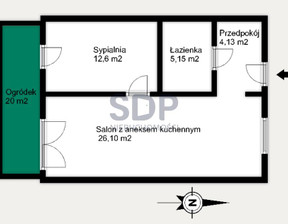 Mieszkanie na sprzedaż, Wrocław Psie Pole Poświętne Kamieńskiego Henryka Michała, 671 662 zł, 48,02 m2, 35391