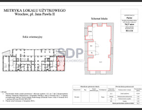 Lokal do wynajęcia, Wrocław Stare Miasto Jana Pawła II, 1411 euro (6039 zł), 78,37 m2, 31394