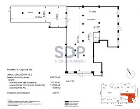 Lokal na sprzedaż, Wrocław Stare Miasto Szczepin Legnicka, 6 301 088 zł, 427,17 m2, 30812