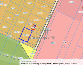 Działka na sprzedaż, Miński Halinów Nowy Konik Wenecka, 320 000 zł, 894 m2, EMP-GS-9489