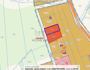 Działka na sprzedaż, Wołomiński Dąbrówka Józefów Kościelna, 360 000 zł, 1895 m2, EMP-GS-9777