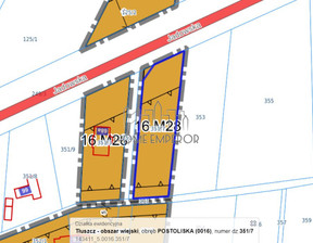 Działka na sprzedaż, Wołomiński Tłuszcz Postoliska Jadowska, 175 000 zł, 1026 m2, EMP-GS-9564