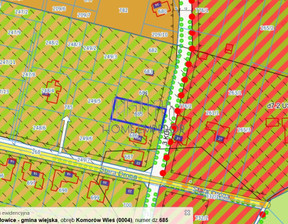 Budowlany na sprzedaż, Pruszkowski Michałowice Komorów Stara Droga, 890 000 zł, 993 m2, EMP-GS-9820