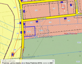 Działka na sprzedaż, Piaseczyński Prażmów Nowy Prażmów Spacerowa, 187 500 zł, 1250 m2, EMP-GS-9666