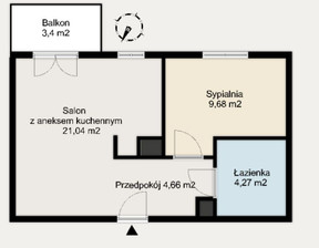 Mieszkanie na sprzedaż, Warszawa Ursus Ursus Szamoty Kompanii Ak "Goplana", 630 000 zł, 39,65 m2, SDP990766