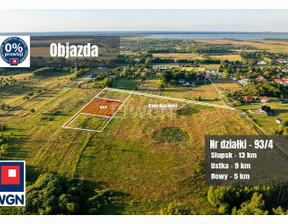 Rolny na sprzedaż, Słupski (Pow.) Ustka (Gm.) Objazda Złota, 278 000 zł, 4400 m2, 22792