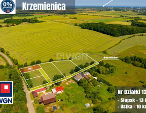 Działka na sprzedaż, Słupski (Pow.) Słupsk (Gm.) Krzemienica, 99 000 zł, 893 m2, 22866