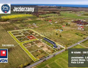 Działka na sprzedaż, Sławieński (Pow.) Postomino (Gm.) Jezierzany Nadmorska, 129 000 zł, 850 m2, 22426