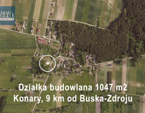 Działka na sprzedaż, Buski (Pow.) Stopnica (Gm.) Konary, 49 000 zł, 1047 m2, 24