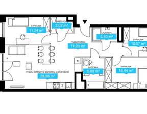 Mieszkanie na sprzedaż, Warszawa Wola Warszawa Wola, 1 507 050 zł, 92 m2, 265806