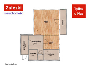 Mieszkanie na sprzedaż, Gdańsk Chełm Grabowskiego, 559 000 zł, 53,3 m2, ZA016625