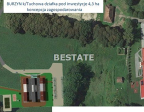 Działka na sprzedaż, Tarnowski Tuchów Burzyn, 990 000 zł, 42 700 m2, BEST-GS-11697