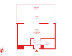 Kawalerka na sprzedaż, Warszawa Wola Warszawa Wola Chmielna, 1 040 400 zł, 30,62 m2, PH785986