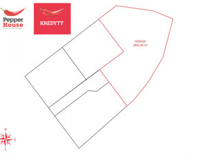 Działka na sprzedaż, Kartuski Żukowo Przyjaźń, 399 000 zł, 2892 m2, PH298946